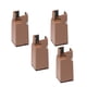 thumbnail image 4 of Paquete De 4 Elevadores De Mobiliario Elevador De Muebles Pies De Silla Elevador De Mesa Para Muebles H 10 Cm Marrón 22-42 Mm, 4 of 5