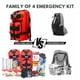 thumbnail image 3 of Kit de Supervivencia Stealth Angel 4 Personas 72 Horas Rojo, 3 of 6