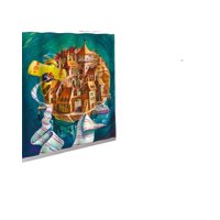 Genérico - Cortina Para Baño Con Forro De Ducha 180 Cm L60