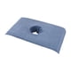 thumbnail image 4 of Toalla de mesa de masaje de salón, absorbente, suministros, lavable, toalla de almohada de la cara con agujero, almohadilla de cortina de la cabeza de azul, 4 of 5