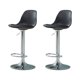thumbnail image 1 of Pack 2 Silla Piso bar Eame de altura con respaldo de polipropileno, 1 of 3