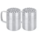 thumbnail image 1 of Salero y pimentero con asa, salero de acero inoxidable para cocina, recipiente para condimentos, dispensador de especias con orificios en la tapa para sal, pimienta, canela, azúcar glas y barbacoa., 1 of 5