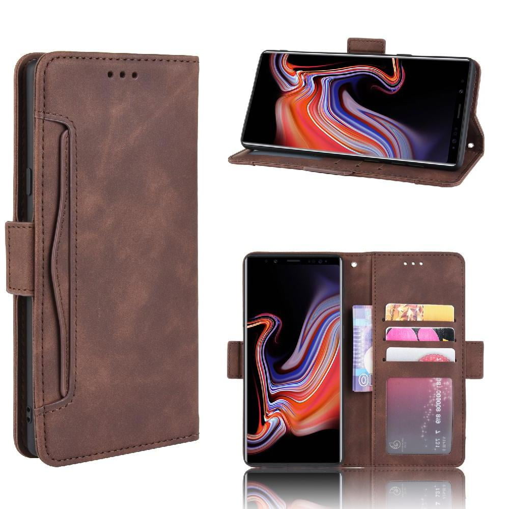 Funda Tipo Billetera Foxdock Para Samsung Galaxy Note 9 – Tapa Flip Con Tarjetero