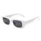 thumbnail image 1 of Gafas Lentes De Sol Retro Cuadrada Blanco, 1 of 3