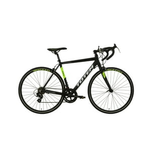 Bicicleta De Ruta Totem 700*52 Mnx Negro Con Verde