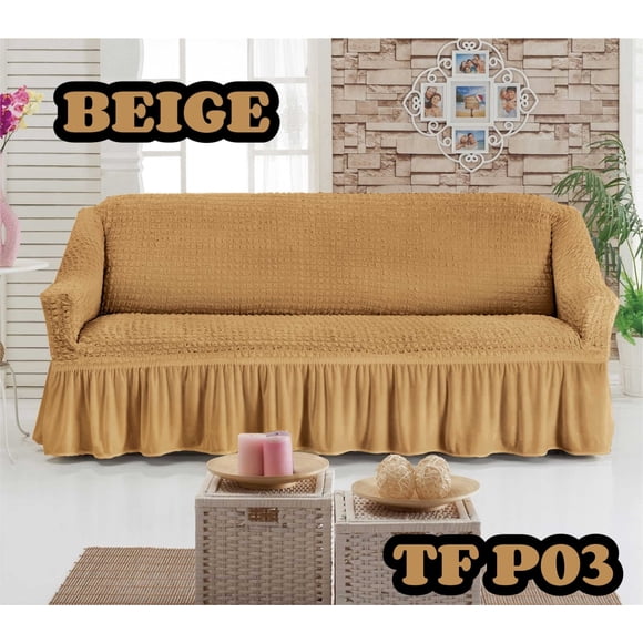 Funda Cubre Sofa Sillon Cuadrille Turco 3 Cuerpos