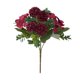 thumbnail image 3 of Ramo De Flores De Hortensia De Seda Para Sala De Estar Decoración De Sala De Reuniones Rojo, 3 of 5