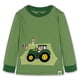thumbnail image 1 of Camiseta John Deere Tractor para niños pequeños, manga larga, 3T, verde, 1 of 6