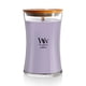 thumbnail image 1 of Candle WoodWick con forma de reloj de arena grande, aroma a lavanda, 620 ml, 1 of 7