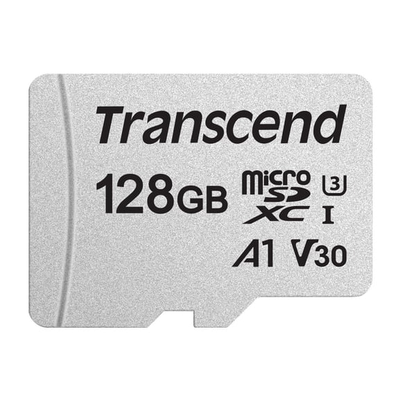 microSD Transcend 128 GB UHS‑I U3 V30 A1 100 MB/s