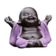 thumbnail image 2 of Pequeña Estatua De Cerámica Sonriente Maitreya Buda Feliz Adornos De Estatuilla F, 2 of 3