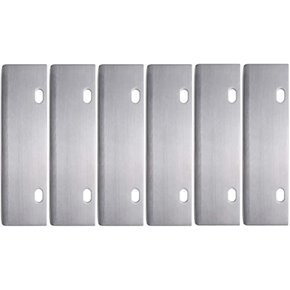 Xusx111 - Reemplazo De La Cuchilla De Rascadores De Parrilla, Cuchillas Más Afiladas Del Borde, Cuchillas De La Parrilla De Acero Inoxidable De Carga Pesada Herramientas De Barbacoa Al Aire Libre Y Cu