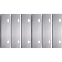 Xusx111 - Reemplazo De La Cuchilla De Rascadores De Parrilla, Cuchillas Más Afiladas Del Borde, Cuchillas De La Parrilla De Acero Inoxidable De Carga Pesada Herramientas De Barbacoa Al Aire Libre Y Cu