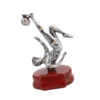 Bothyi - Figura De Hombre Trofeo De Fútbol, Campeonato, Juegos, Regalo, Torneos, Escultura Artística