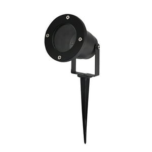 Hb Importaciones - Foco Estaca Exterior Porta Gu-10 Negro
