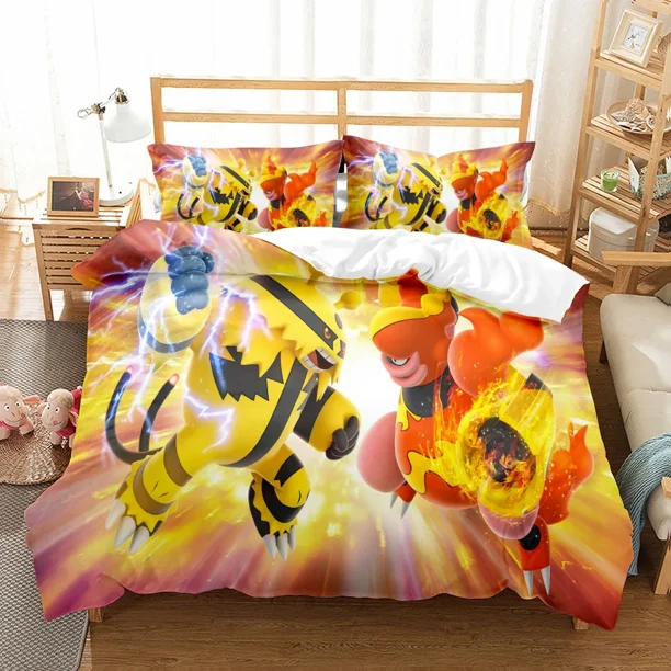 Tentacruel Role Duvet Cover Set Double Bed Linen Set Bed Sheets