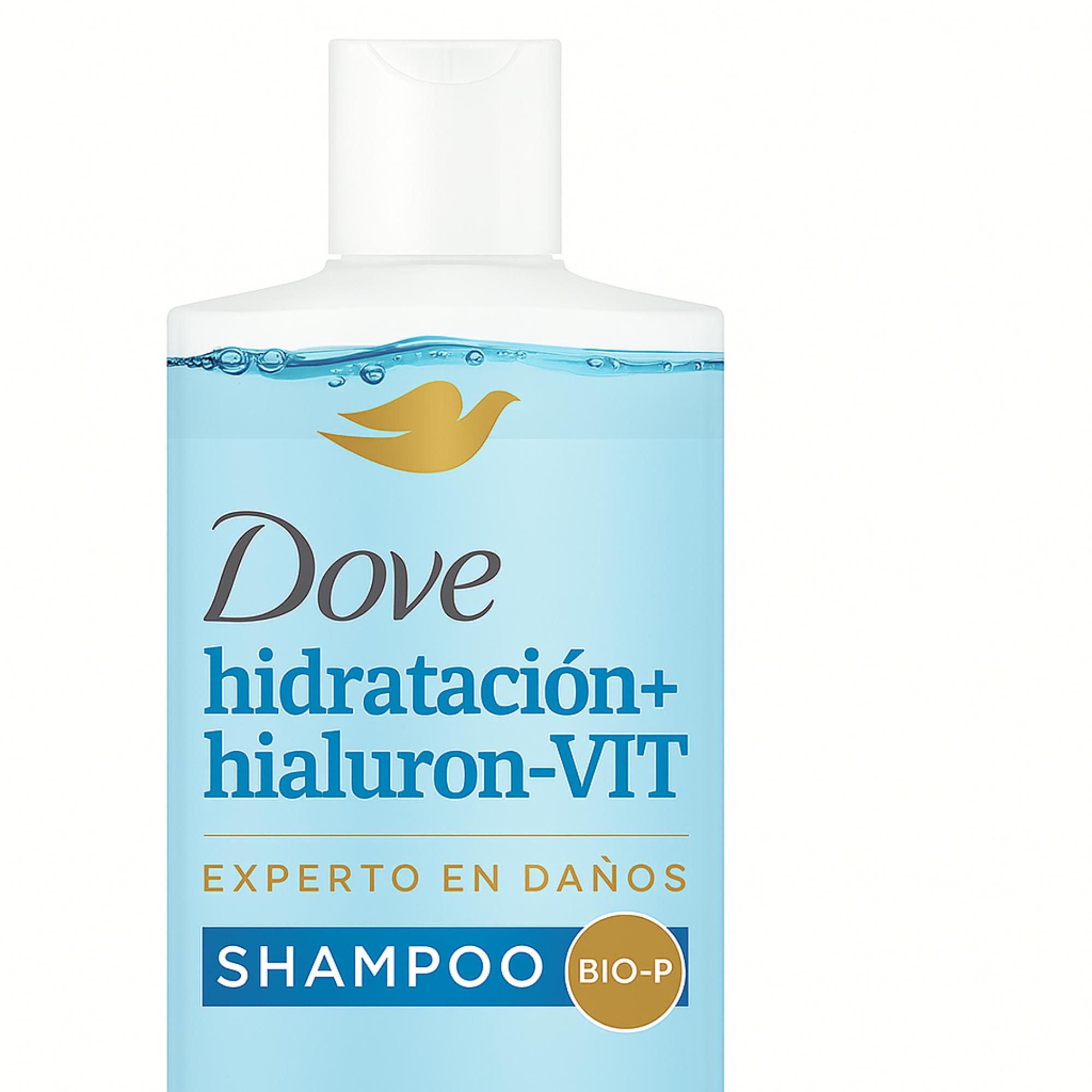 Shampoo Hidratación + Hialurónico 370 ml Dove