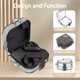 thumbnail image 4 of Funda para auriculares POZCIS Buds Pro 2 de TPU con mosquetón, 4 of 6