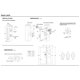 thumbnail image 4 of Cerradura Pacific Doorware de 29 cm, aluminio, mano derecha, 4 of 5