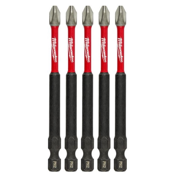 Milwaukee Set 5 Puntas Phillips Ph2 48-32-4564 3-1/2pul