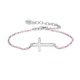 thumbnail image 1 of Pulsera HESHPAWS S925 Sterling Silver Cross Ajustable Plata, 1 of 3