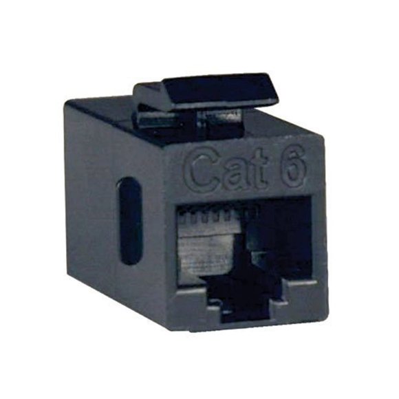 Acoplador Tripp Lite Cat6 RJ45 F/F N235-001 Negro
