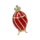 thumbnail image 1 of Caja De Baratija De Huevo De Pascua, Soporte Para Anillos, Dijes De Boda, Joyero Con Bisagras Esmaltado, Rojo, 1 of 3