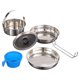 thumbnail image 1 of Kit Cocina Camping Ozark Trail 5 Piezas Acero Inoxidable, 1 of 3