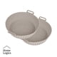 thumbnail image 1 of Set 2 Moldes Silicona Air Fryer 21 cm Home Logics, 1 of 1