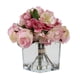 thumbnail image 2 of Rosas y Cerezo Rosado en Florero de Vidrio 16 cm, 2 of 2