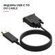 thumbnail image 5 of Cable USB C a DVI Upgrow 4K @30Hz 1,2 m para MacBook Pro, etc., 5 of 7