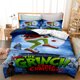 thumbnail image 1 of Grin-ch 3 Pcs Comforter Set with 2 Pillowcases,Grinc-h Bedding Set Sheet Set for Kids Adults,All Season Lightweight, 1 of 5