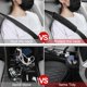 thumbnail image 5 of Fundas para asientos de coche BEITK en la parte delantera de piel, paquete de 2 unidades, universales, negras, 5 of 6