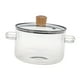 thumbnail image 5 of Olla De Vidrio Con Tapa, Utensilios De Cocina De Vidrio De Borosilicato Para Pasta, Fideos, Leche, 5 of 5