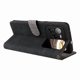 thumbnail image 2 of Funda Billetera para BLU Bold N4 con Soporte - Cartera de Cuero con Ranuras Negro, 2 of 5