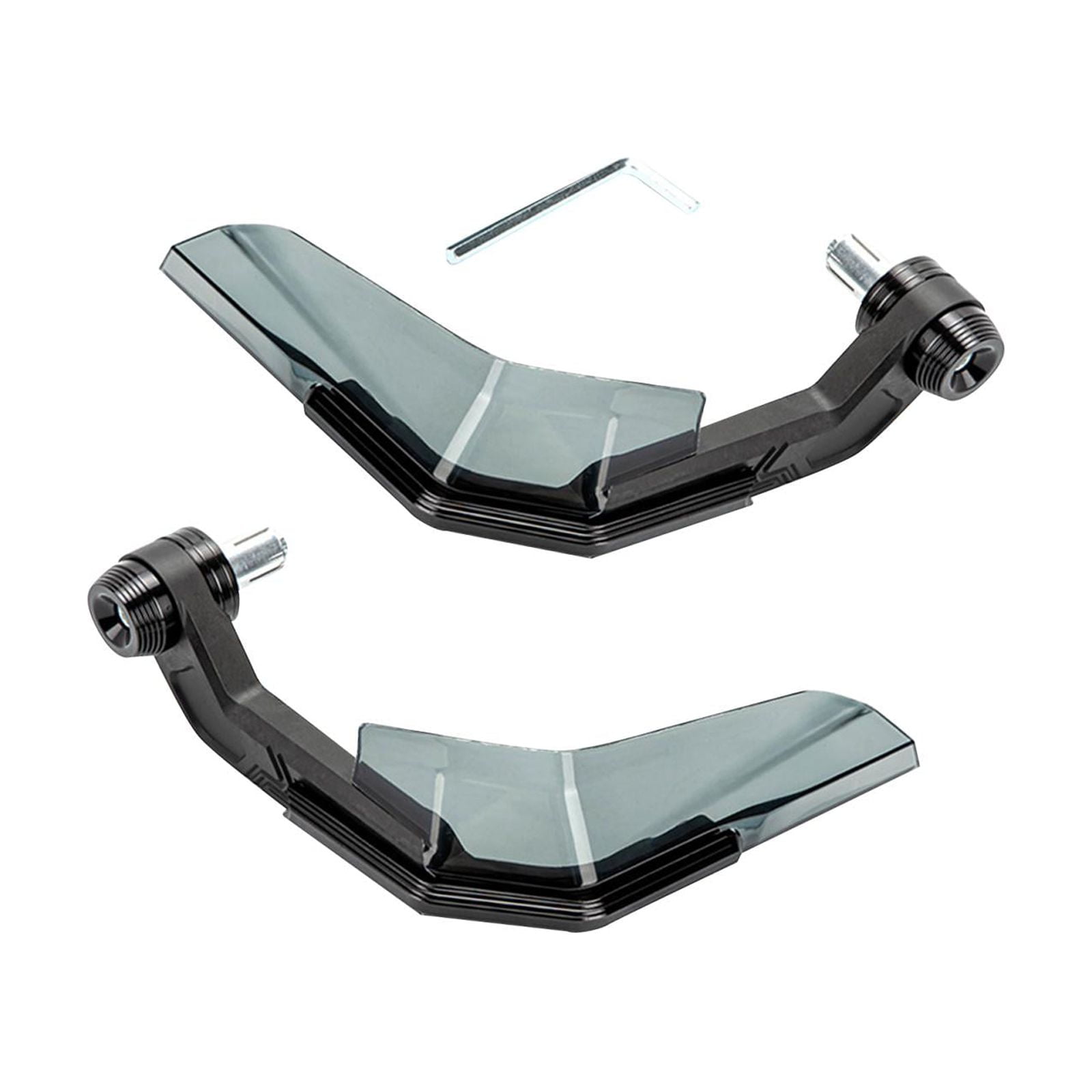 Magideal - Protector De Mano Universal Para Motocross, Deflector De Viento, Fácil Instalación, Reemplaza Los Componentes, Protector De Mano Para Motocicleta A Pr Negro