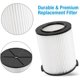 thumbnail image 2 of Filtro de aspiradora Ridgid, filtro de aspiradora de taller Ridgid, filtro de repuesto VF4000 compatible con aspiradoras húmedas o secas de 5 a 20 galones, aspiradora húmeda/seca estándar Ridgid y com, 2 of 7
