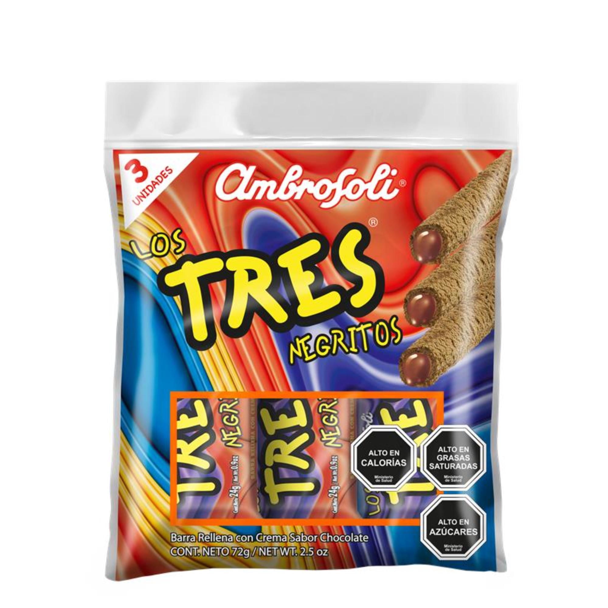 Bolsa Tres Negritos 36x3x24 Gr 72 g Costa