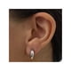 thumbnail image 2 of Aros Mini Argollas Lisos Color Plateado, 2 of 2