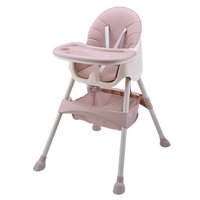 Babymine - Silla De Comer Multifuncional Rosada