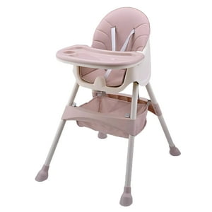 Babymine - Silla De Comer Multifuncional Rosada