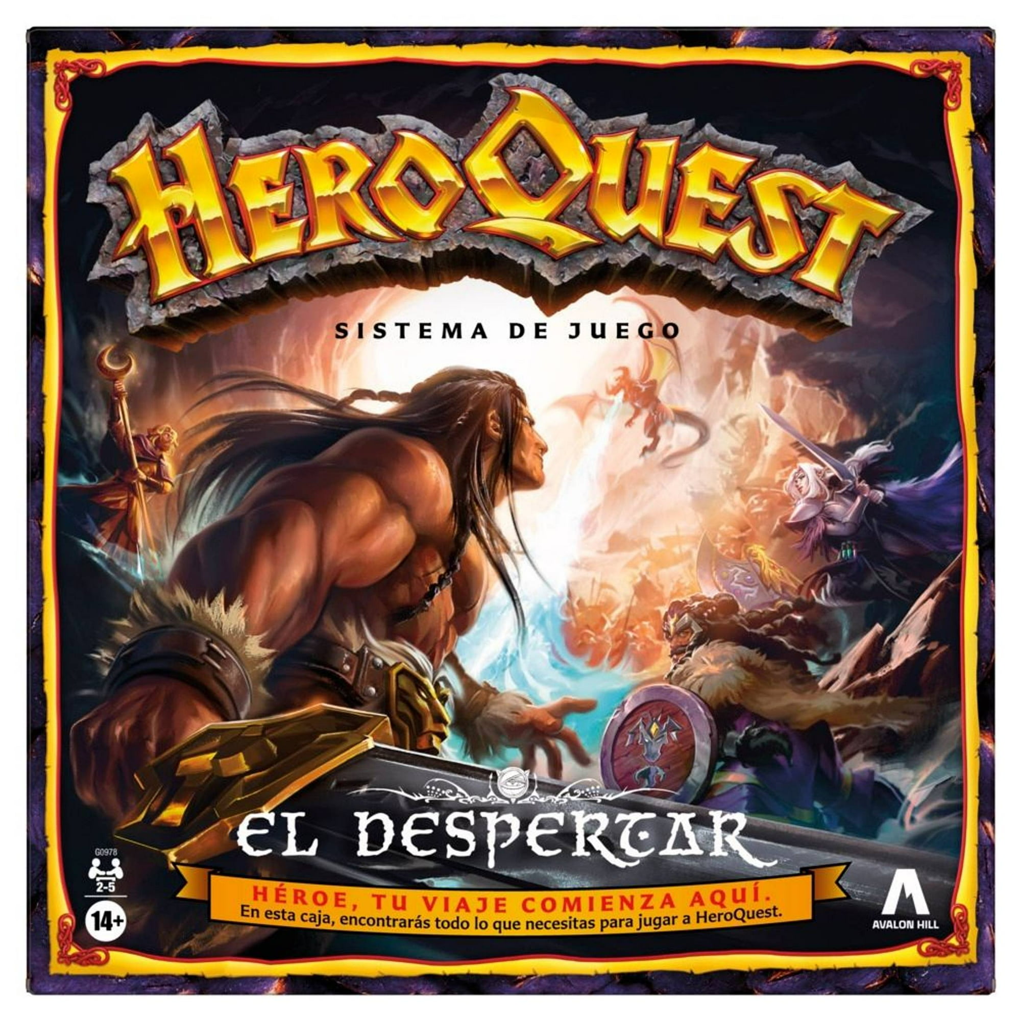 Hasbro Gaming Heroquest Despertar.