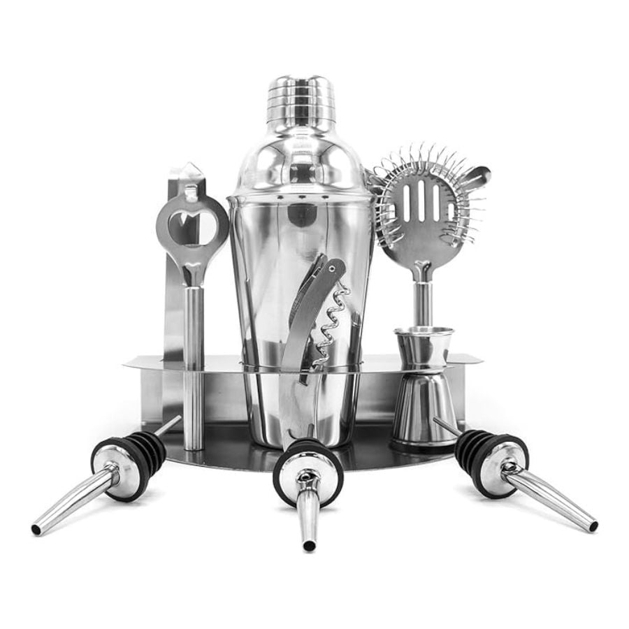 Click Ventas - Set Coctelera Bartender Acero Inoxidable Accesorios Bar