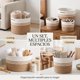 thumbnail image 4 of Set 3 Canastos De Yute Tejido Cestas Decorativas Rusticas blanco, 4 of 7