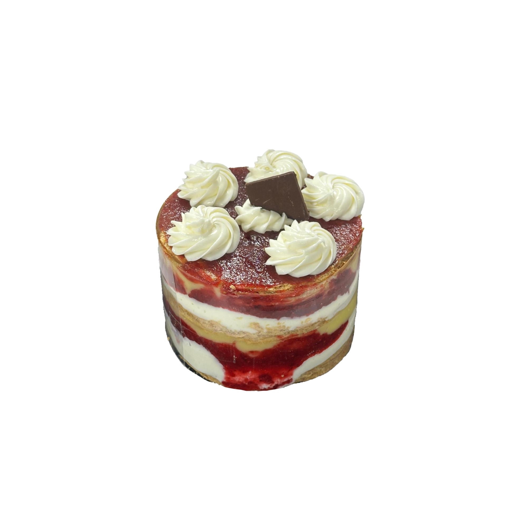 Torta Naked Mil Hojas Frambuesa 1 Un Frozen valley