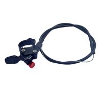 Ioensy - Interruptor De Control De Cable De Horquilla Delantera Mtb Para Horquillas De Suspensión De Bicicleta De Montaña Aleación