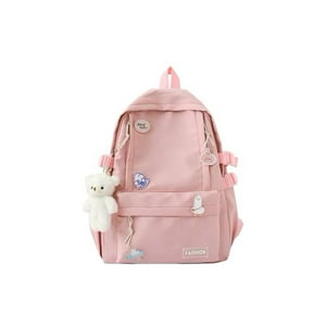 Mochila Kawai Escolar Rosa