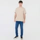 thumbnail image 4 of Polera Hombre R-Neck Lisa Beige Corona, 4 of 5