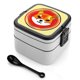 thumbnail image 1 of Shiba Inu Fiambrera de Doble Capa, Contenedor de Almuerzo Portátil Apilable, Almacenamiento de Alimentos Hermético a Prueba de Fugas, 1000ml, 1 of 6