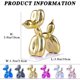 thumbnail image 3 of Escultura Perro Globo XIAOMAGG SZ0020 Gold de Resina, 3 of 3